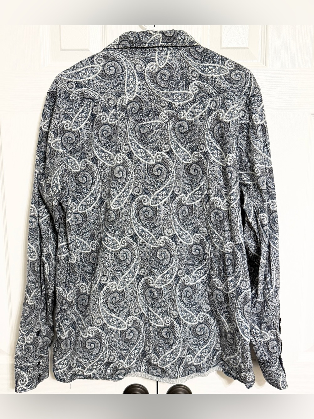 Moonshine Spirit Spirits Mens Xl Brad Paisley Western Blue Pearl Snap Rodeo View 6